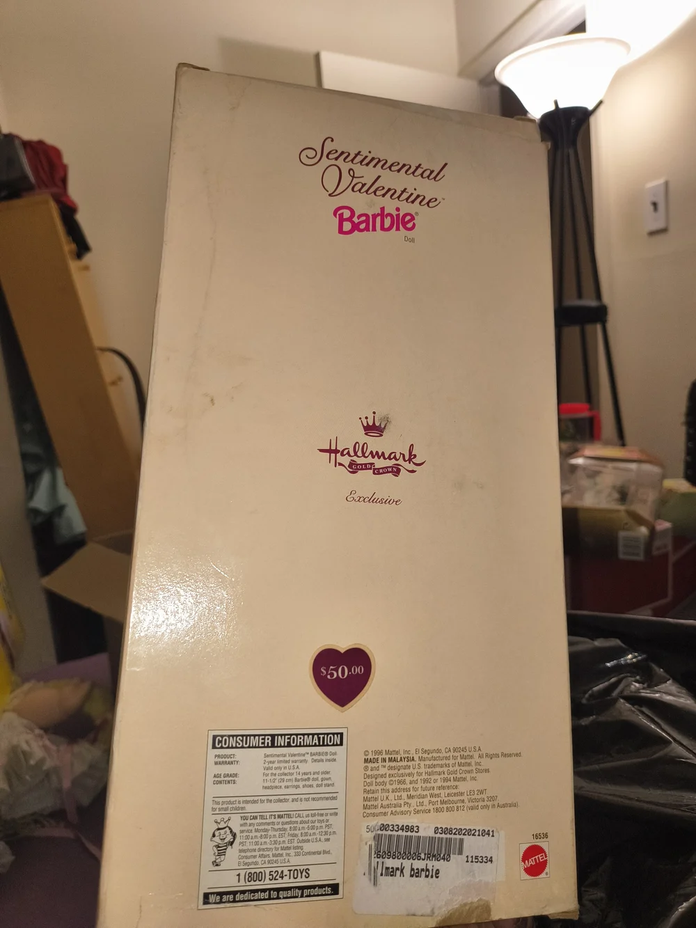 Barbie Sentimental Valentine Collector Doll - Pink